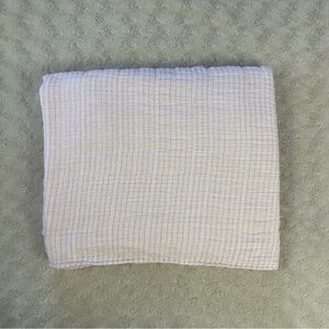 Aden + Anais Pink Gold Stripes Baby Swaddle Blanket Viscose from Bamboo